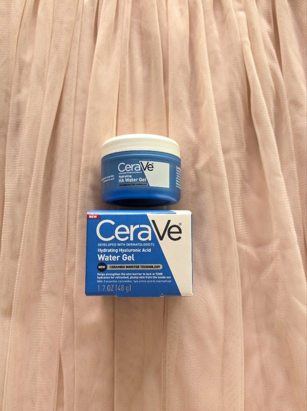 CeraVe Hydrating Hyaluronic Acid Water Gel Face Moisturizer 1.7 oz